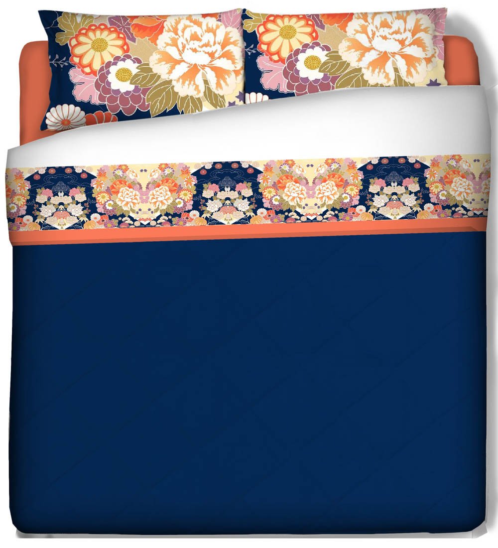 Sheets with pillowcases - Japan Mania - Kimono