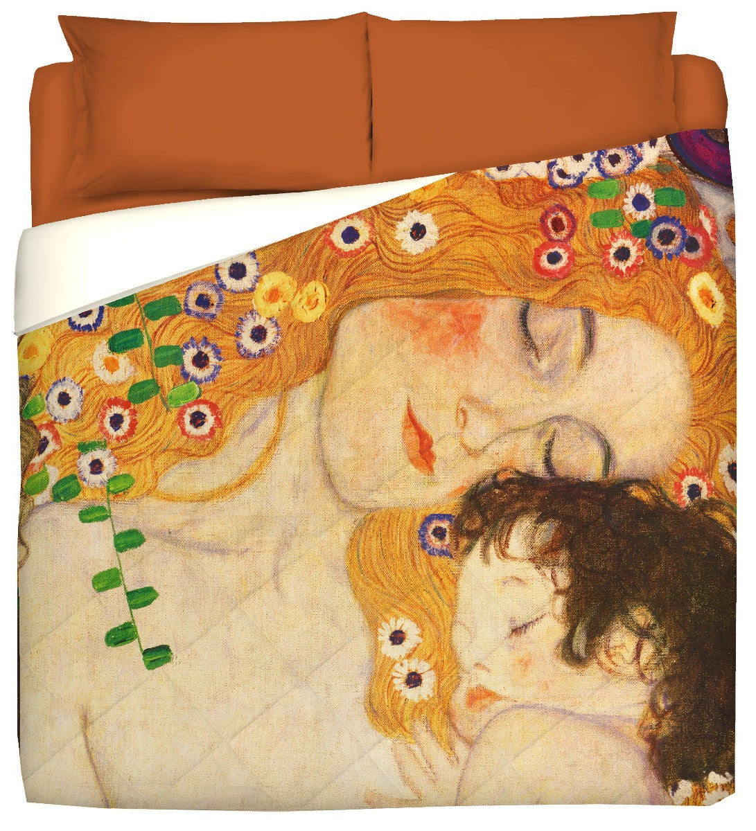 Light quilt - Klimt - La Madre