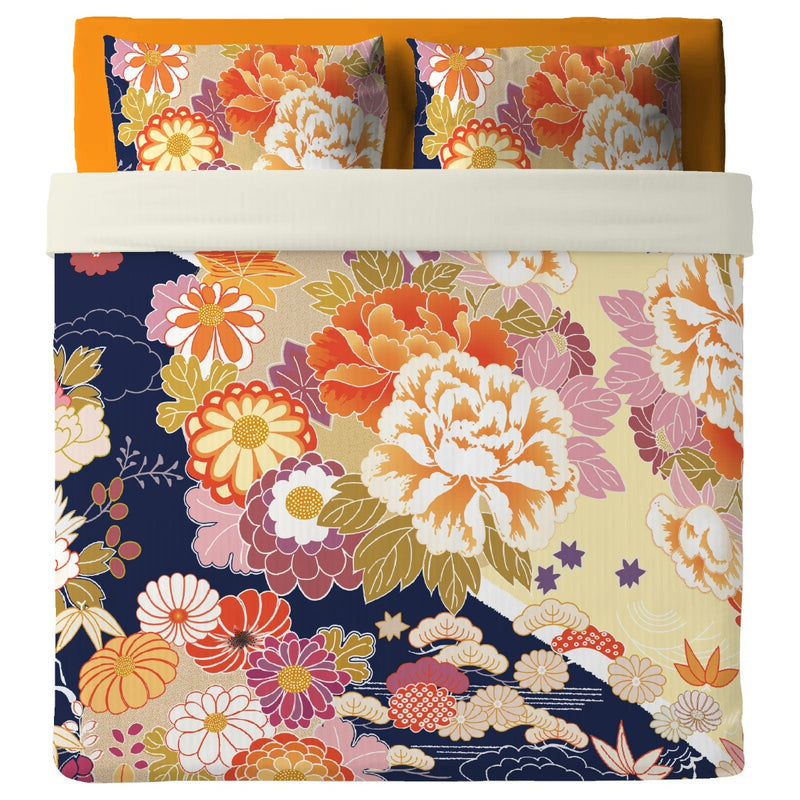 Lenzuolo Copriletto con federe   Kimono