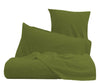 Lenzuola con federe - Tinta unita Verde salvia