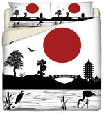 Duvet cover with pillowcases - Japan Mania - Momoko