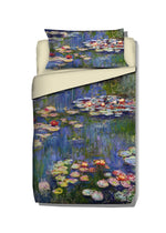 Copripiumino con federe - Ninfee - Monet