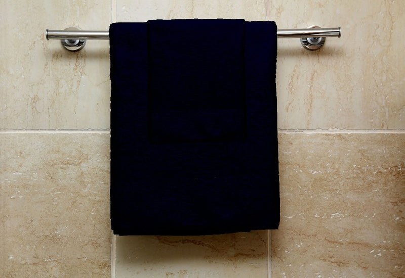 Spugna tinta unita - Set 2 pezzi - Blu Navy