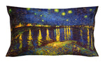 Federe Letto - Van Gogh-Notte Stellata sul Rodano