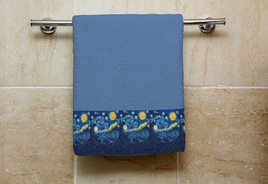 Shower towel - VAN GOGH - STARRY NIGHT