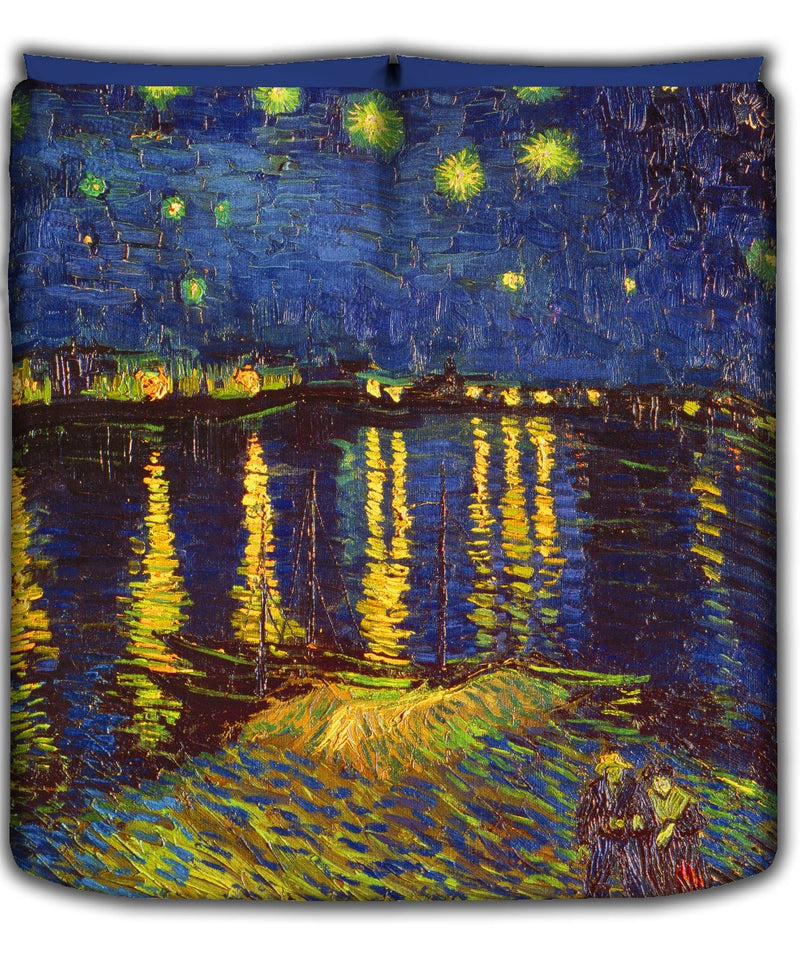 Mezzero - Telo Arredo   Van Gogh - Notte Stellata sul Rodano