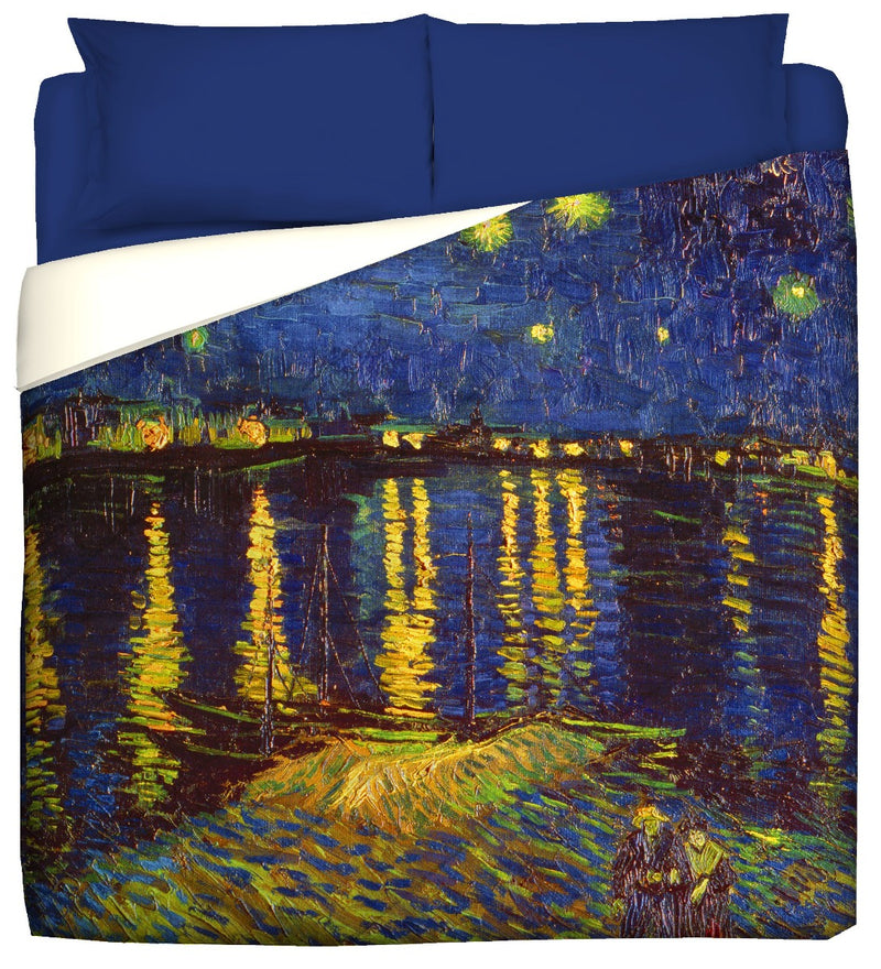 Trapunta Invernale - Van Gogh-Notte Stellata sul Rodano