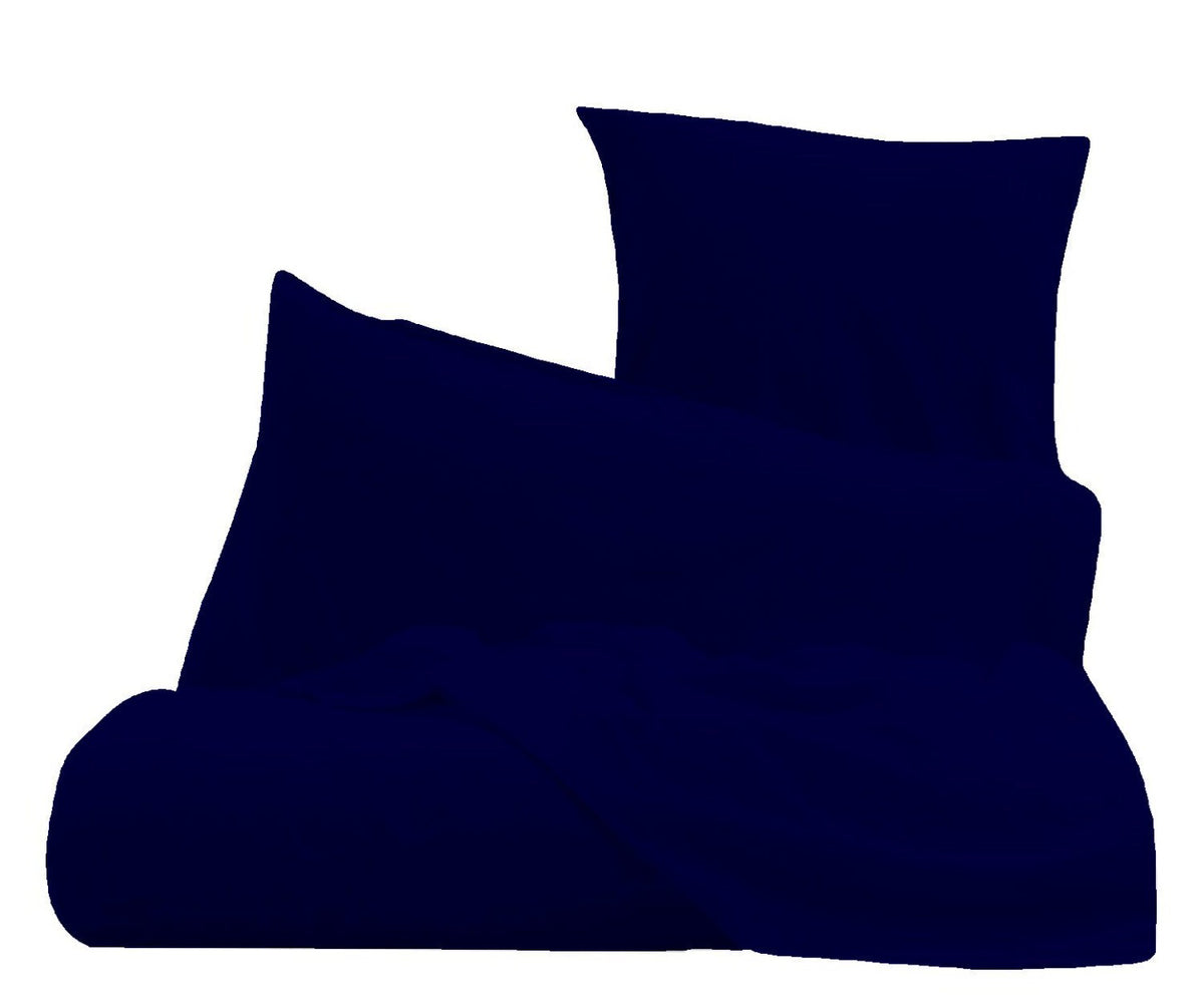 Sheets with pillowcases - Solid color Midnight Blue