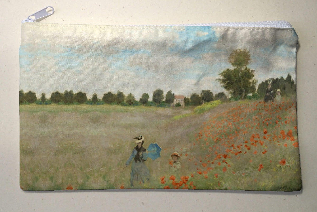 Pochette - Monet Field of poppies