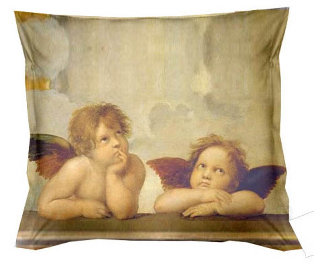 Pair of Cushion Covers for Furniture - Raffaello - Putti