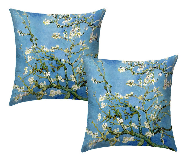 Couple Cushion Covers - VAN-GOGH - ALMOND IN FLOWER