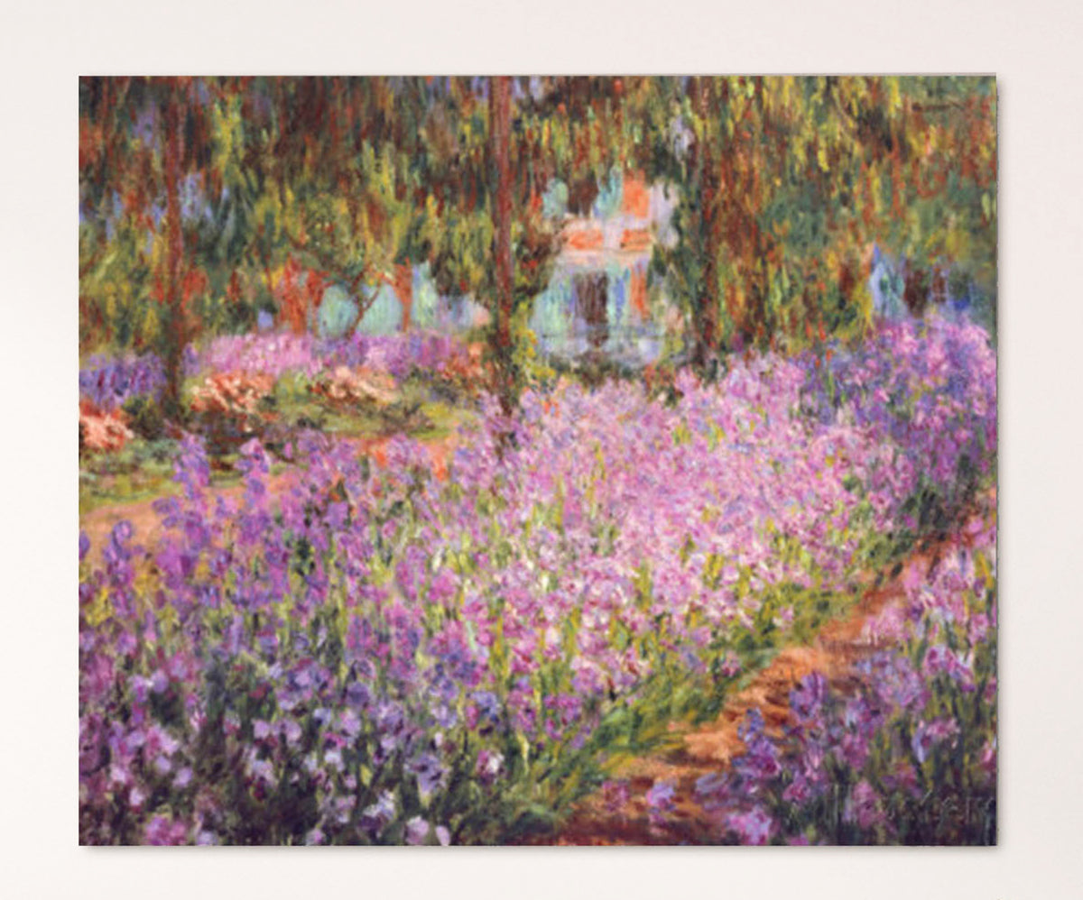Furniture panel - Monet-Garden of the artist