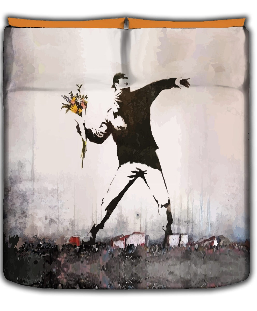 Mezzero - Street Art Furniture Cloth - Flower thrower