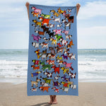 Telo mare - FUNNY BED - CANI STRANI