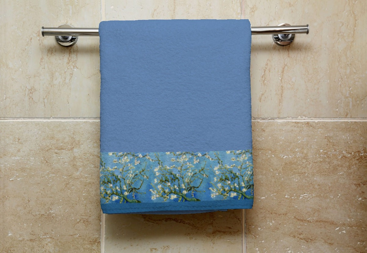 Shower towel - VAN GOGH - ALMOND IN FLOWER