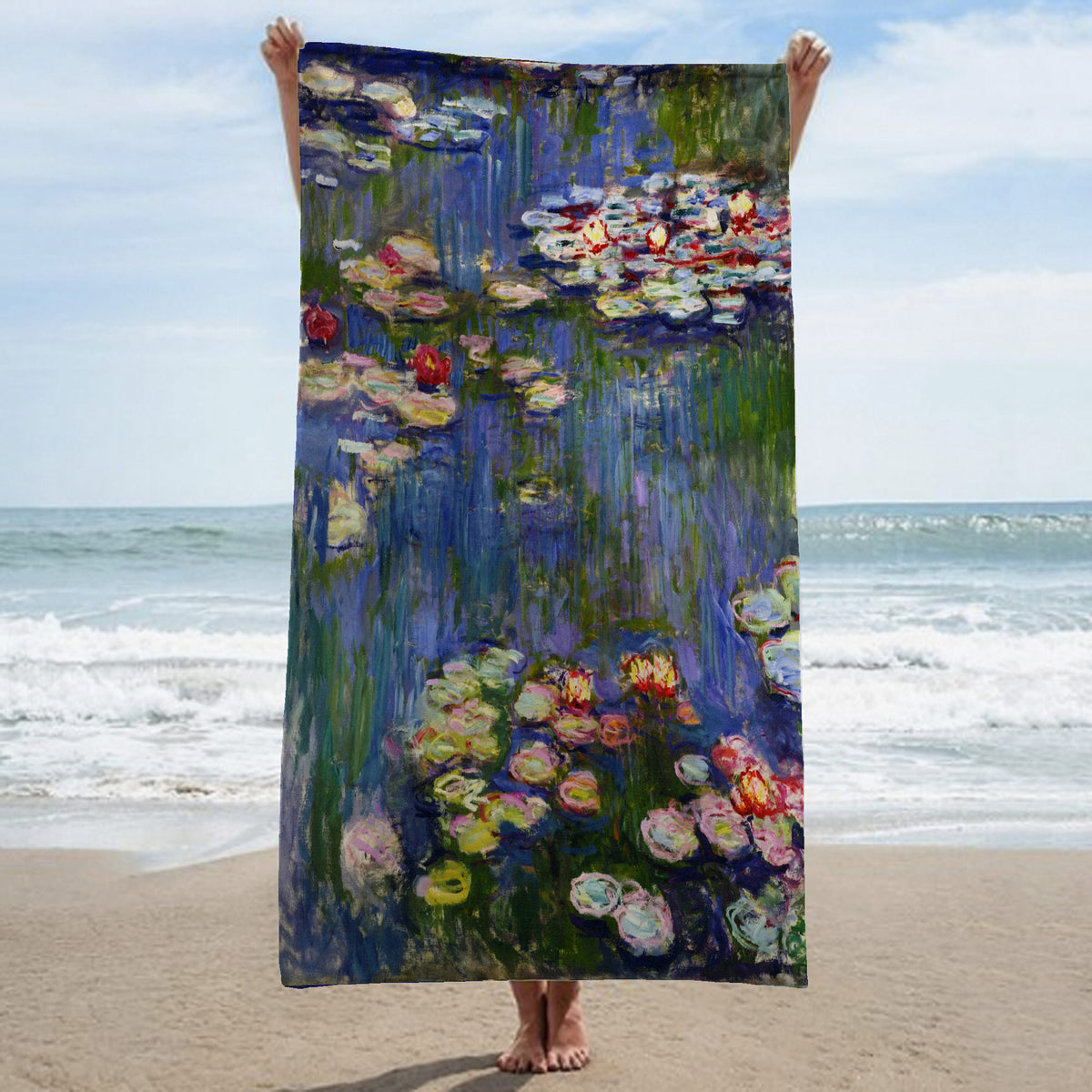 Beach towel - Monet - NINFEE