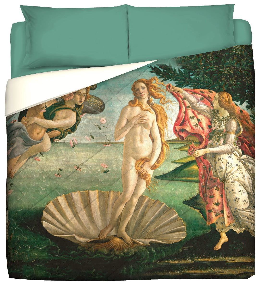 Trapunta Invernale - Botticelli - La nascita di Venere