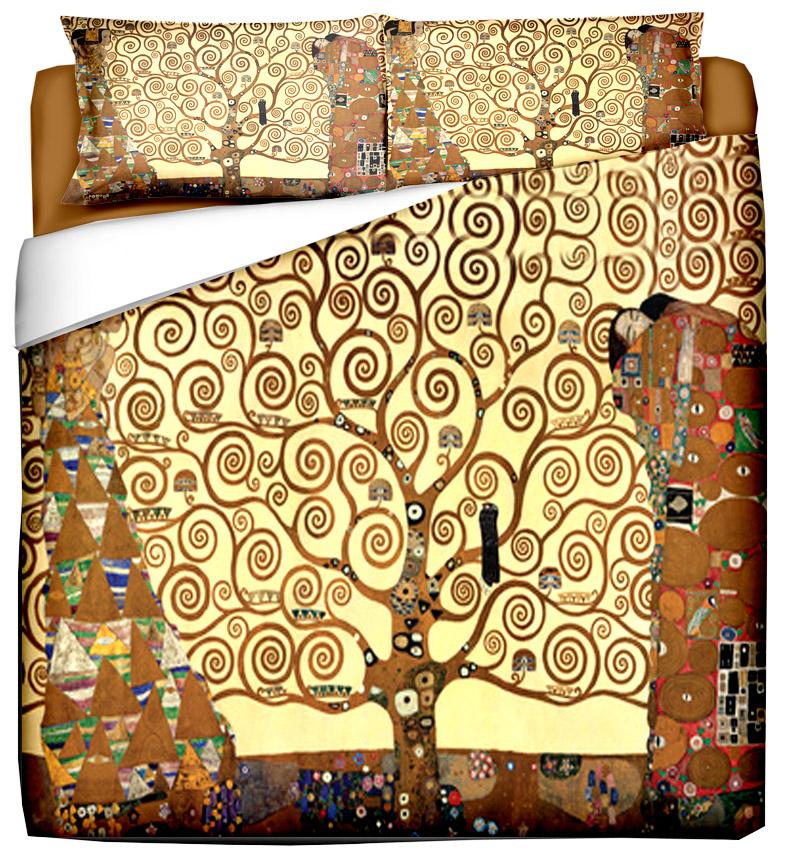 Duvet cover with pillowcases - Klimt - Tree of Life