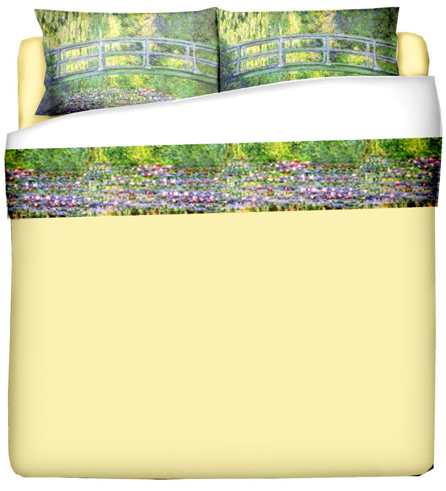 Sheets with pillowcases - Japanese Monet-Ponte